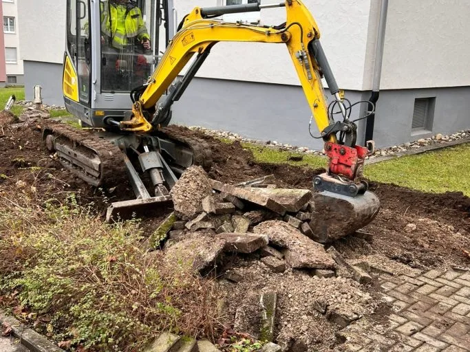 Baggerarbeiten und Erdarbeiten